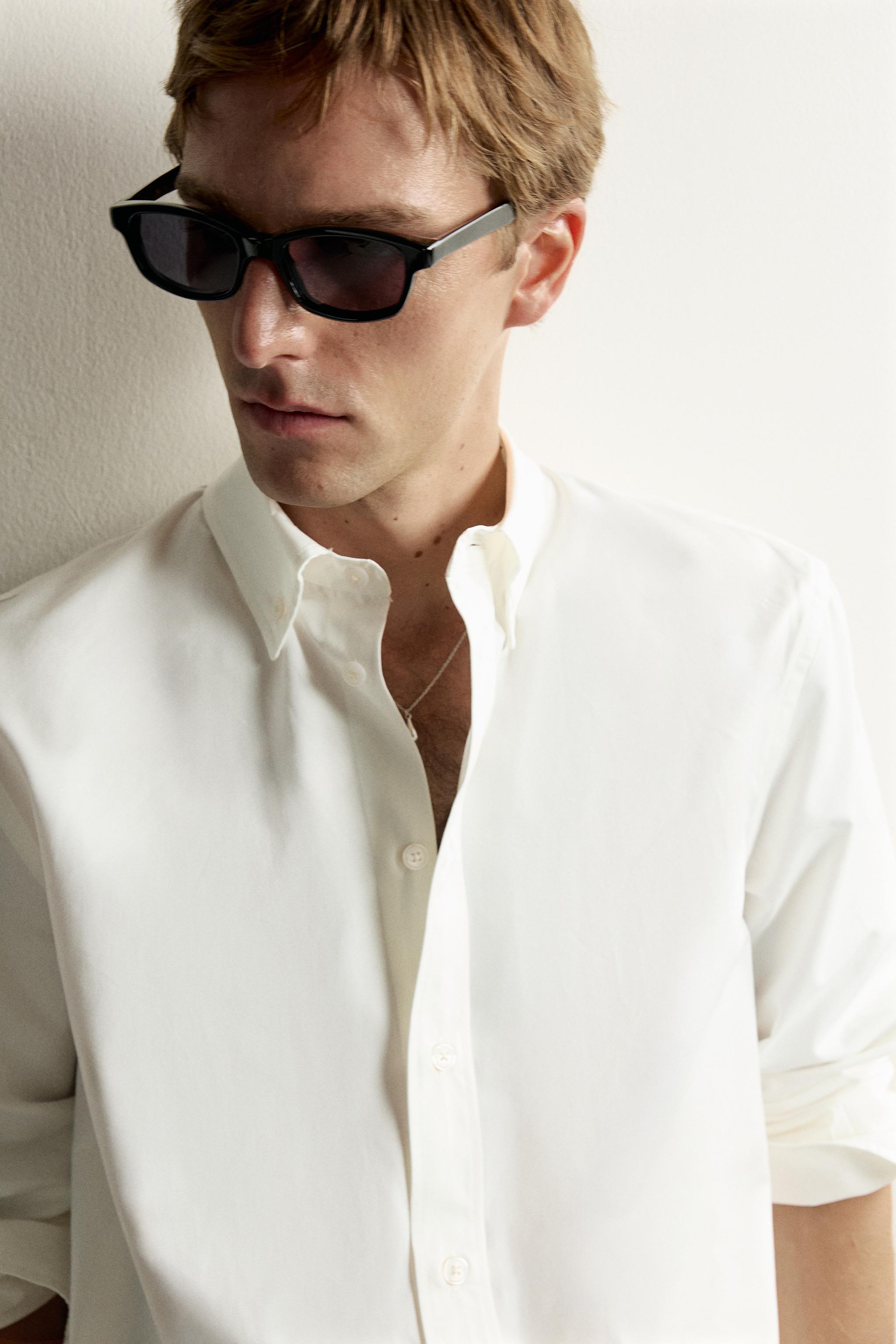 CHEMISE REGULAR FIT COTON - LYOCELL